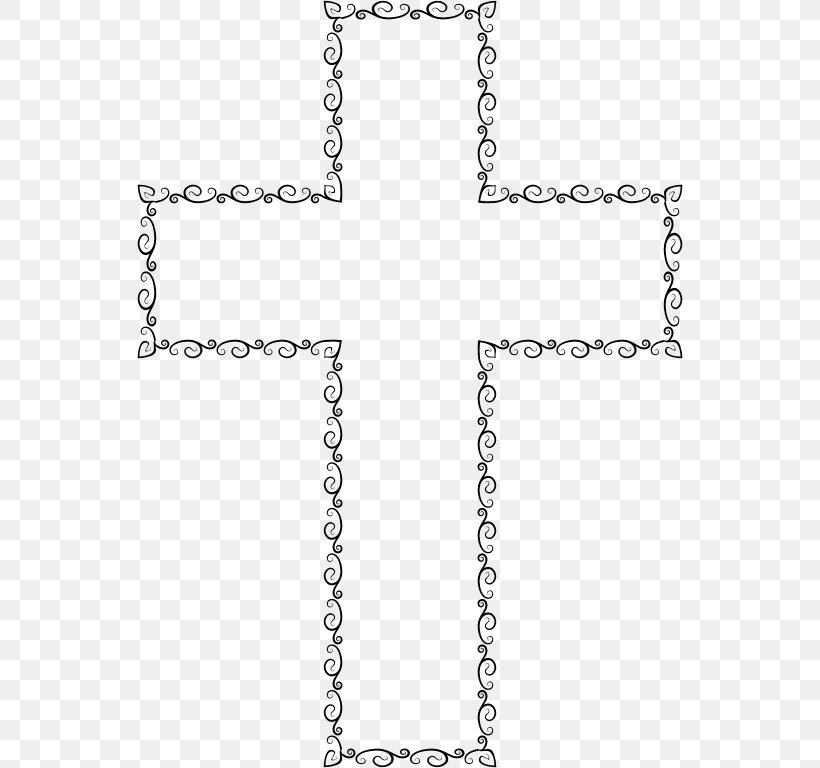 Clip Art, PNG, 546x768px, Christian Cross, Area, Black And White, Body Jewelry, Chain Download Free