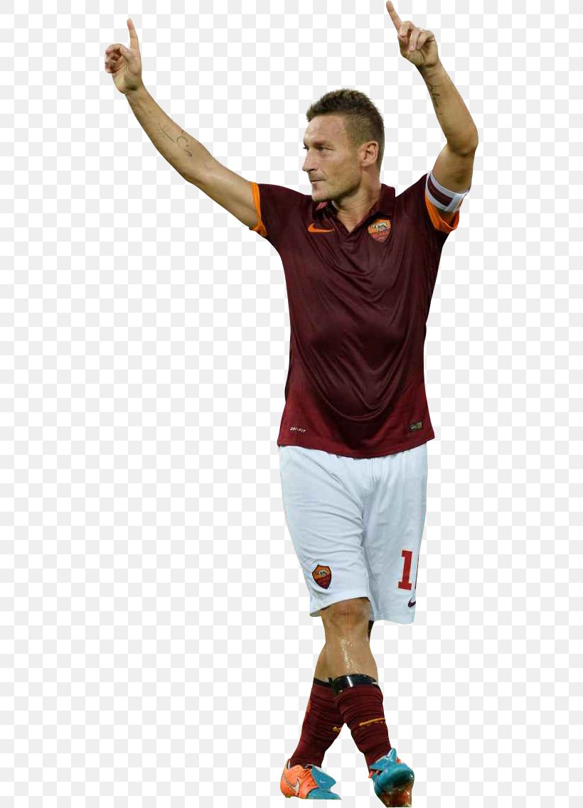 Francesco Totti A.S. Roma Image Jersey, PNG, 526x1137px, Francesco Totti, Arm, As Roma, Clothing, Facebook Download Free