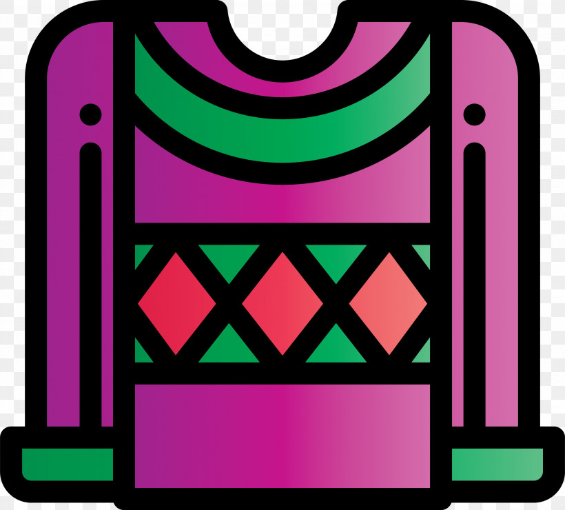 Christmas Sweater Winter Sweater Sweater, PNG, 2999x2709px, Christmas Sweater, Magenta, Mobile Phone Case, Rectangle, Sweater Download Free