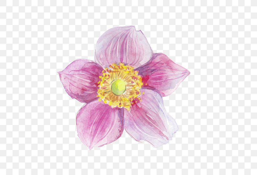 Flower Watercolor Painting Ink, PNG, 600x560px, Flower, Art, Blossom, Color, Cut Flowers Download Free
