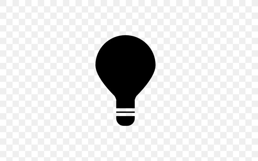 Incandescent Light Bulb, PNG, 512x512px, Light, Black, Black And White, Bubble Light, Incandescence Download Free