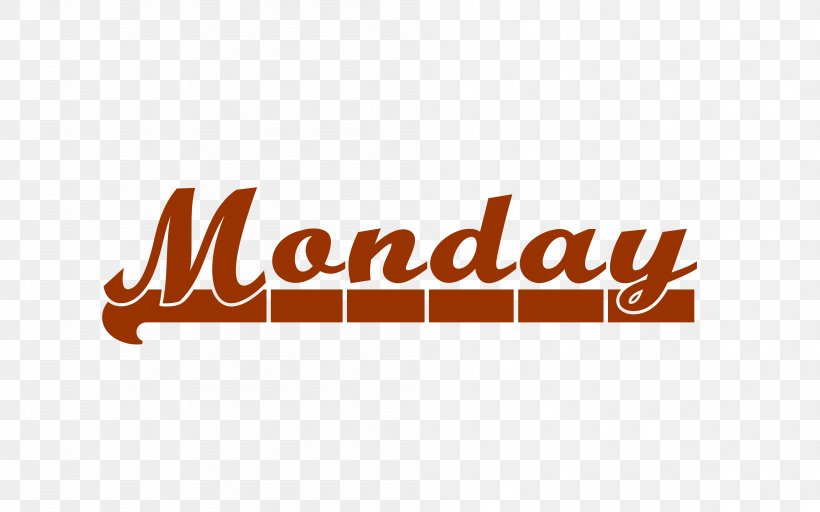 Monday Font., PNG, 3999x2500px, Brand, Beach, Bib, Jersey, Logo Download Free