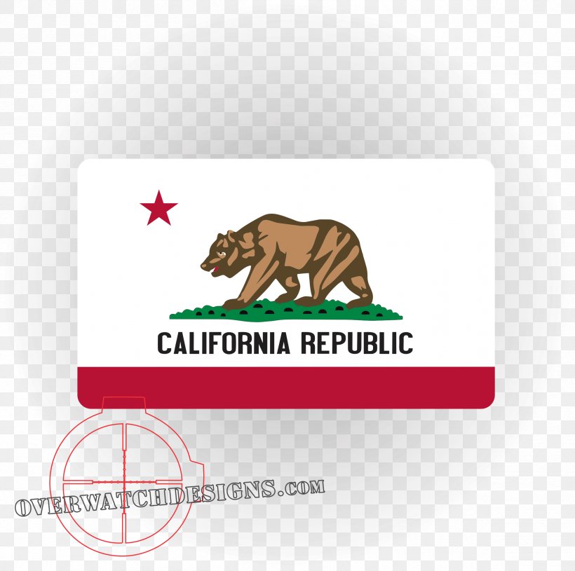 California Republic Flag Of California State Flag Bumper Sticker, PNG, 2409x2396px, California, Brand, Bumper Sticker, California Grizzly Bear, California Republic Download Free