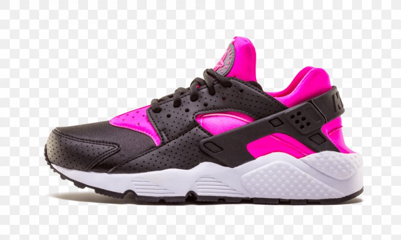 Nike Air Huarache Women's Run Sports Shoes, PNG, 1000x600px, Huarache, Athletic Shoe, Basketball Shoe, Black, Carmine Download Free