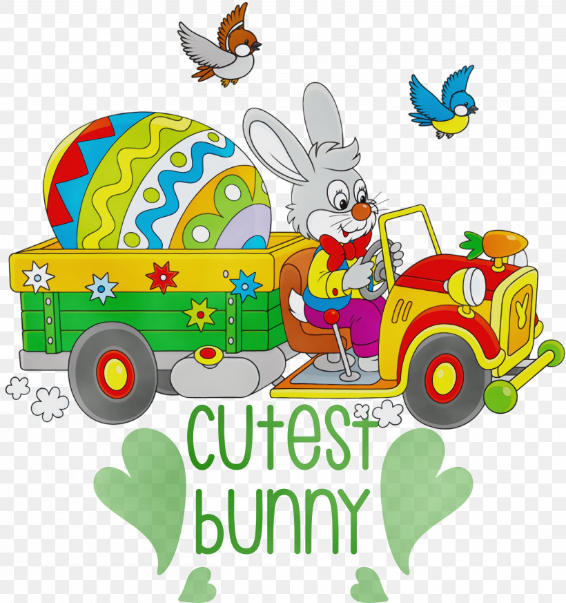 Car Poster Truck Royalty-free, PNG, 2817x3000px, Cutest Bunny, Bunny, Car, Driving, Easter Day Download Free