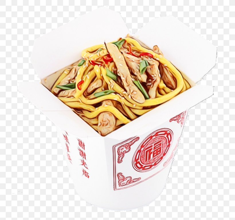 Food Cuisine Noodle Dish Ingredient, PNG, 768x768px, Watercolor, Cuisine, Dish, Food, Hot Dry Noodles Download Free