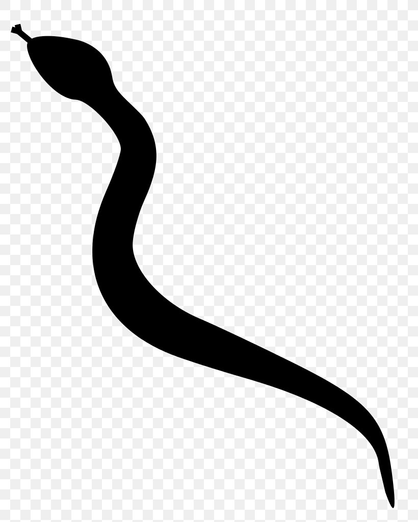 Snake Silhouette Clip Art, PNG, 805x1024px, Snake, Artwork, Black, Black And White, Cape File Snake Download Free