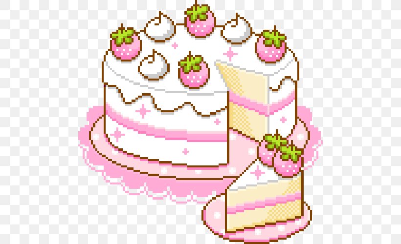 Birthday Cake Swiss Roll Strawberry Cream Cake, PNG, 500x500px, Birthday Cake, Animation, Artwork, Cake, Cake Decorating Download Free