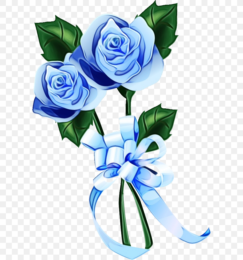Blue Rose, PNG, 602x878px, Flower Bouquet, Blue, Blue Rose, Bouquet, Cut Flowers Download Free