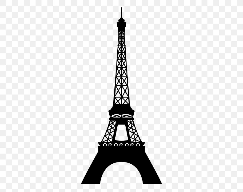 Eiffel Tower Drawing Clip Art, PNG, 650x650px, Eiffel Tower, Black And White, Drawing, Monochrome, Paris Download Free
