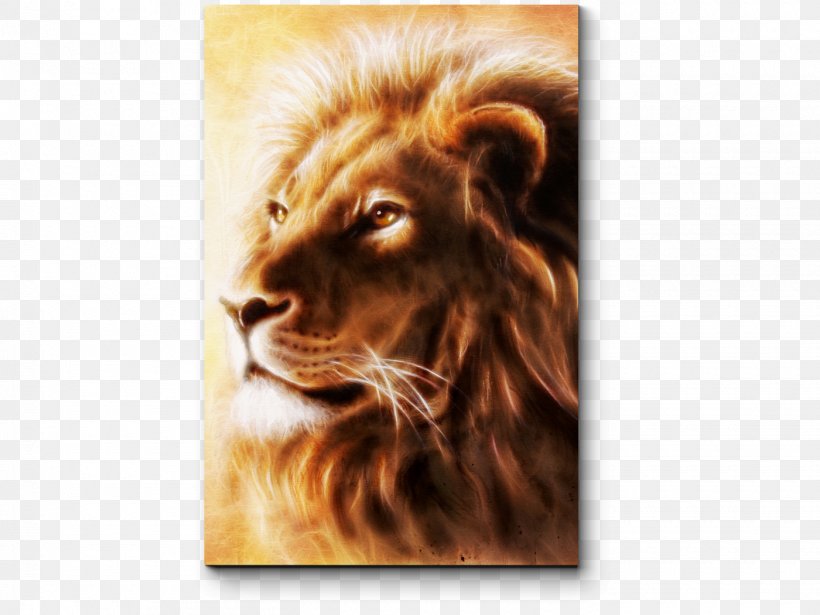 Lion Painting Airbrush Art Drawing, PNG, 1400x1050px, Lion, Airbrush, Art, Big Cats, Canvas Download Free