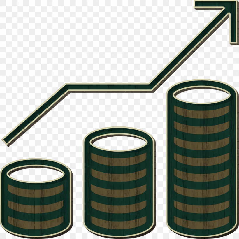 Growth Icon Financial Icon Business And Finance Icon, PNG, 1032x1032px, Growth Icon, Business And Finance Icon, Cylinder, Financial Icon, Geometry Download Free