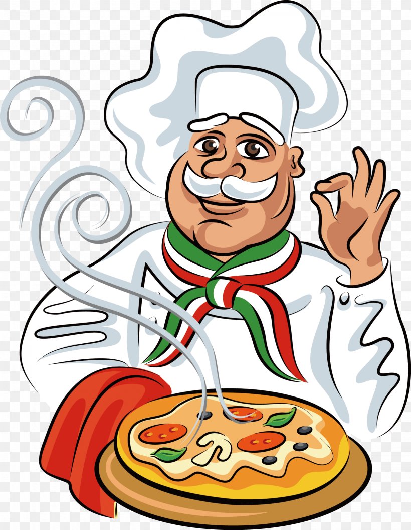 Pizza Italian Cuisine Chef Cook, PNG, 1635x2106px, Pizza, Area, Artwork, Chef, Cook Download Free