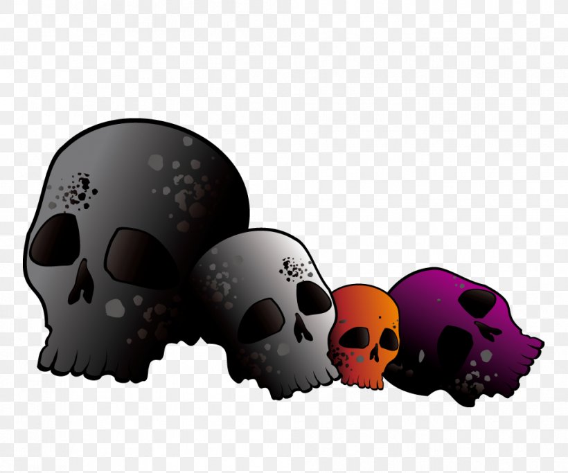 Skull Cartoon Drawing U9ab7u9ac5 Halloween, PNG, 994x828px, Skull, Animation, Bone, Caricature, Cartoon Download Free