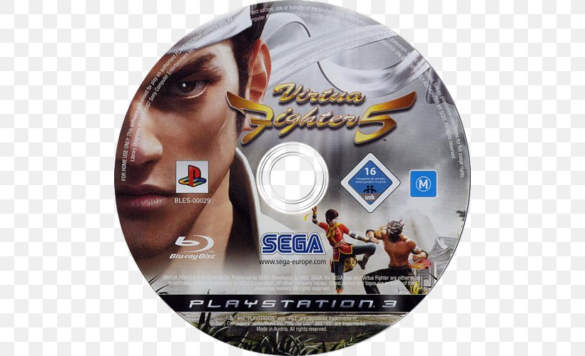 Virtua Fighter 5 Virtua Tennis 2009 Xbox 360 PlayStation 3 Sega, PNG, 500x500px, Virtua Fighter 5, Compact Disc, Dvd, Game, Playstation 3 Download Free