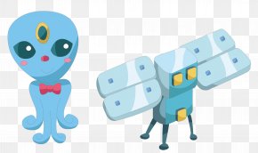 Machine Bee - Cartoon Illustration PNG