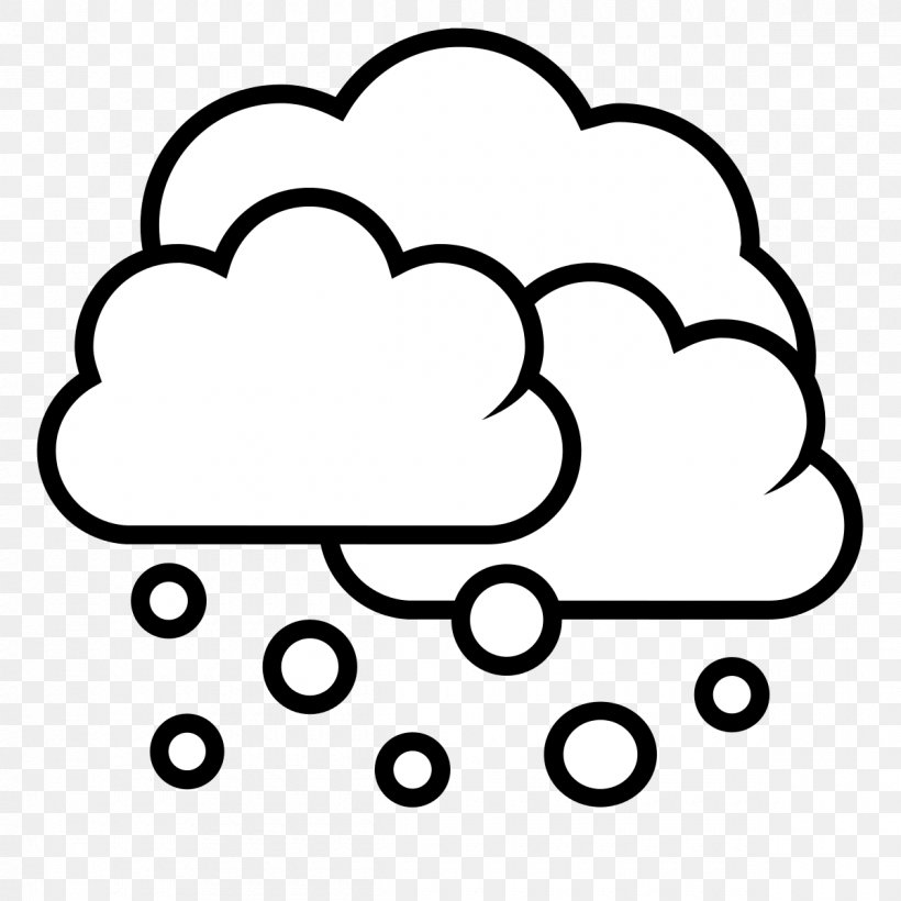 Cloud Weather Clip Art, PNG, 1200x1200px, Cloud, Area, Black, Black And White, Computer Download Free