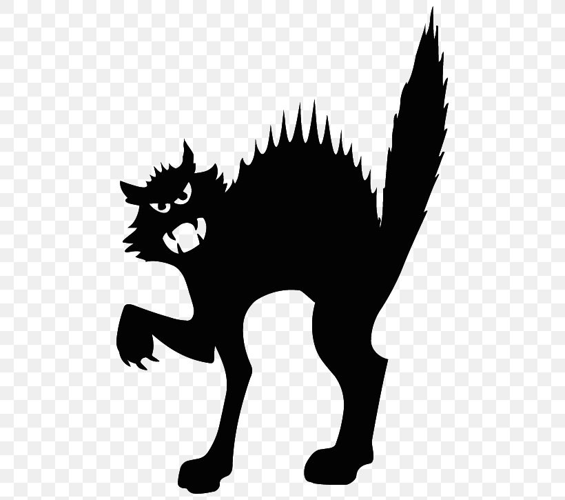 Black Cat Cartoon Clip Art, PNG, 500x725px, Cat, Animal, Animated Film, Black And White, Black Cat Download Free