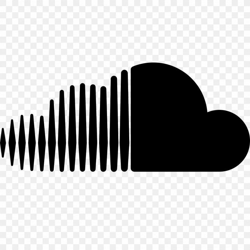 Logo SoundCloud, PNG, 1600x1600px, Logo, Black, Black And White, Brand, Font Awesome Download Free