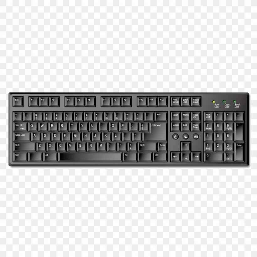Computer Keyboard Clip Art, PNG, 1500x1500px, Computer Keyboard, Cdr, Computer, Computer Component, Computer Hardware Download Free