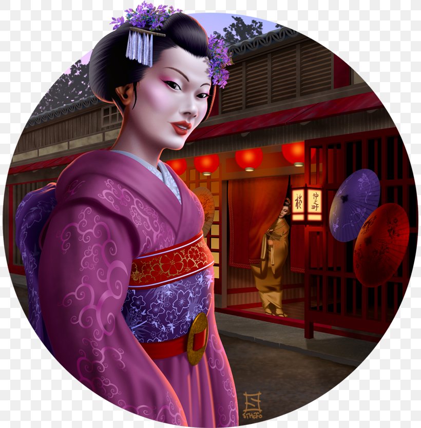 Geisha, PNG, 810x834px, Geisha, Magenta, Purple, Violet, Woman Download Free