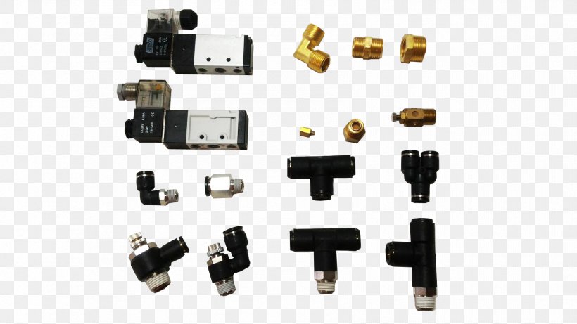 Solenoid Valve Pneumatic Actuator Pneumatic Cylinder Pneumatics, PNG, 1706x960px, Solenoid Valve, Actuator, Auto Part, Cylinder, Electronic Component Download Free