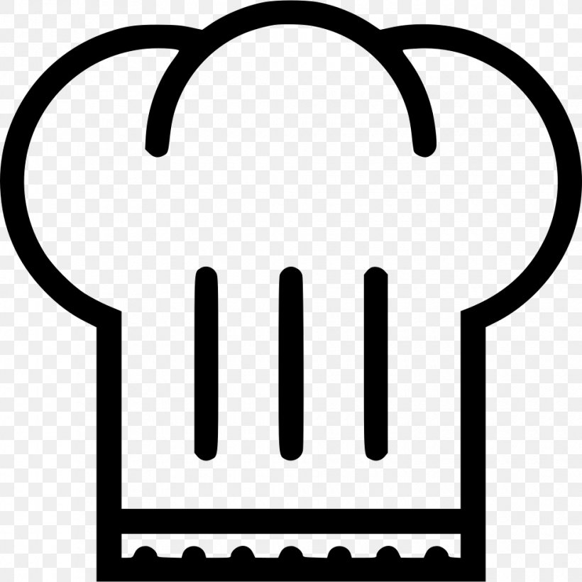 Chef's Uniform Computer Icons Hat Clip Art, PNG, 980x980px, Chef, Area, Baker, Black And White, Cap Download Free