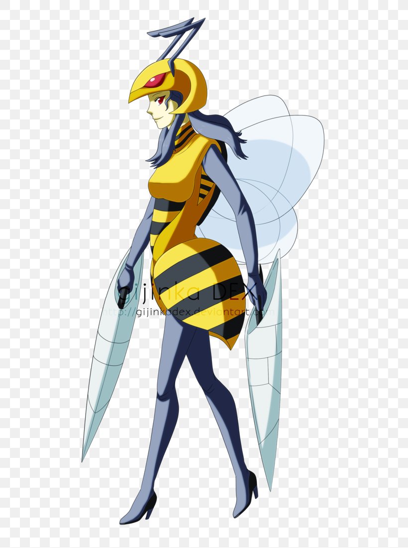 DeviantArt Beedrill Gender Pokémon Platinum, PNG, 600x1101px, Watercolor, Cartoon, Flower, Frame, Heart Download Free