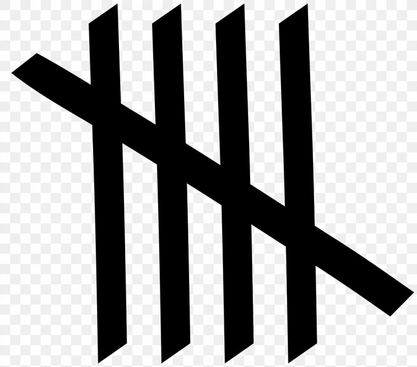 Tally Marks Tally Stick Mathematics Counting Clip Art, PNG, 1160x1024px, Tally Marks, Black, Black And White, Brand, Calculation Download Free