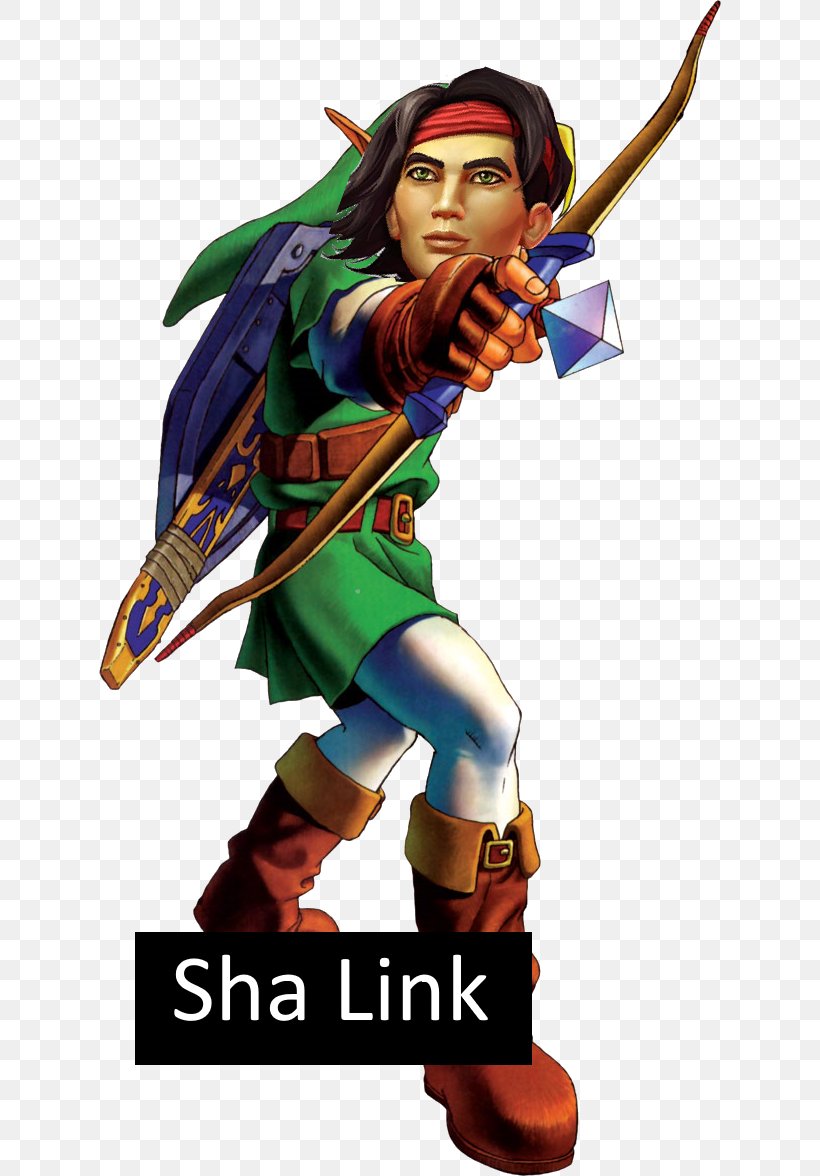 The Legend Of Zelda: Ocarina Of Time 3D Link The Legend Of Zelda: Majora's Mask The Legend Of Zelda: Breath Of The Wild, PNG, 622x1176px, Legend Of Zelda Ocarina Of Time, Action Figure, Bow And Arrow, Costume, Fictional Character Download Free