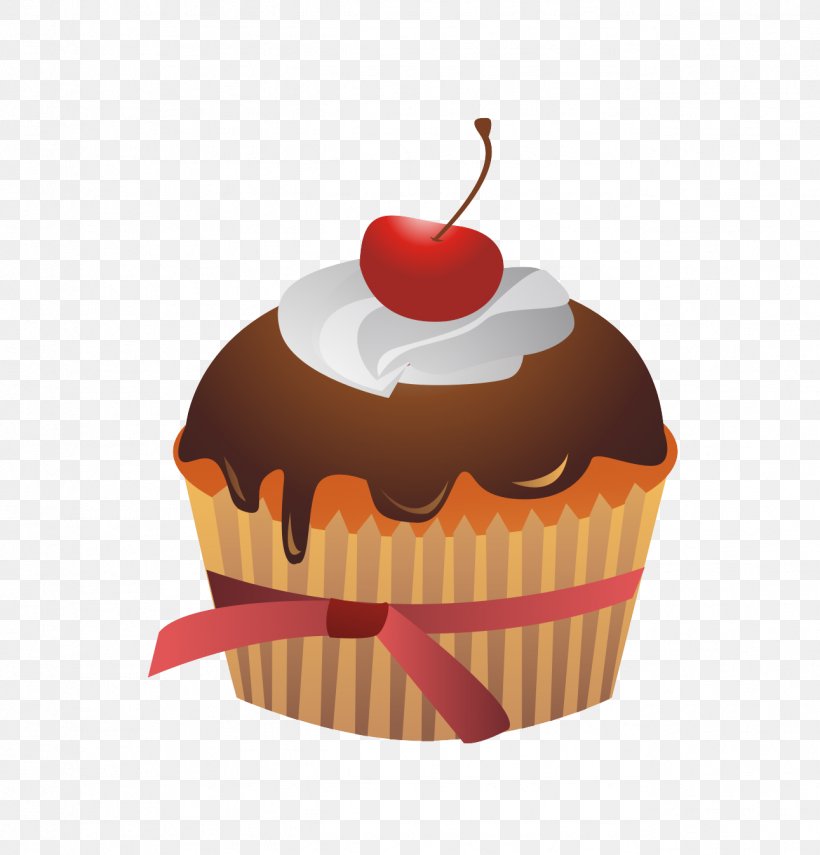 Cupcake Cherry Cake Black Forest Gateau Swiss Roll, PNG, 1291x1347px, Cupcake, Black Forest Gateau, Butter, Cake, Cherry Download Free