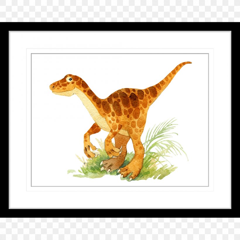 Dinosaur Velociraptor Drawing, PNG, 1000x1000px, Dinosaur, Art, Cartoon, Drawing, Fauna Download Free