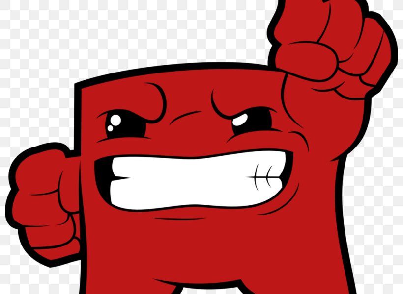 Super Meat Boy Forever Video Game Nintendo Switch Minecraft, PNG, 800x600px, Watercolor, Cartoon, Flower, Frame, Heart Download Free