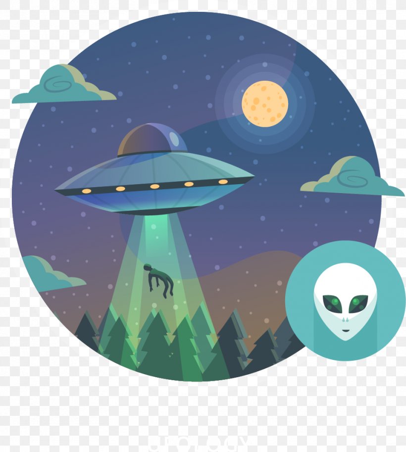 Unidentified Flying Object Illustration, PNG, 961x1070px, Vecteur, Art, Extraterrestrial Life, Fictional Character, Green Download Free