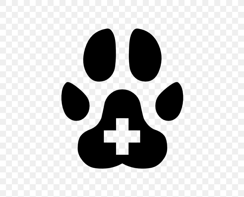 Dog Cat Veterinarian Nathalia Adams, DVM Veterinary Medicine, PNG, 512x663px, Dog, Black, Black And White, Cat, Paw Download Free