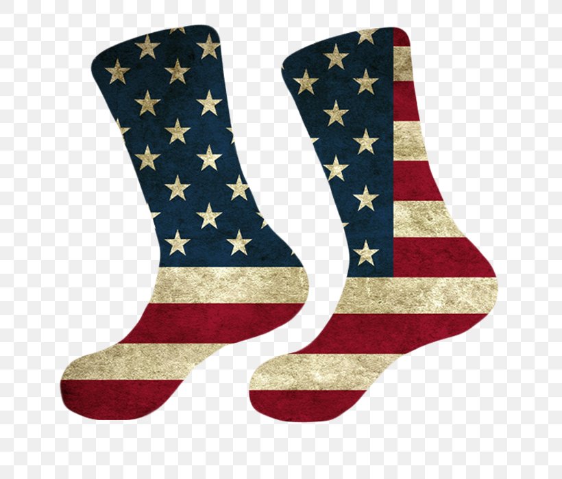 Flag Of The United States T-shirt Sock, PNG, 700x700px, United States, All Over Print, Clothing, Flag, Flag Of The United States Download Free