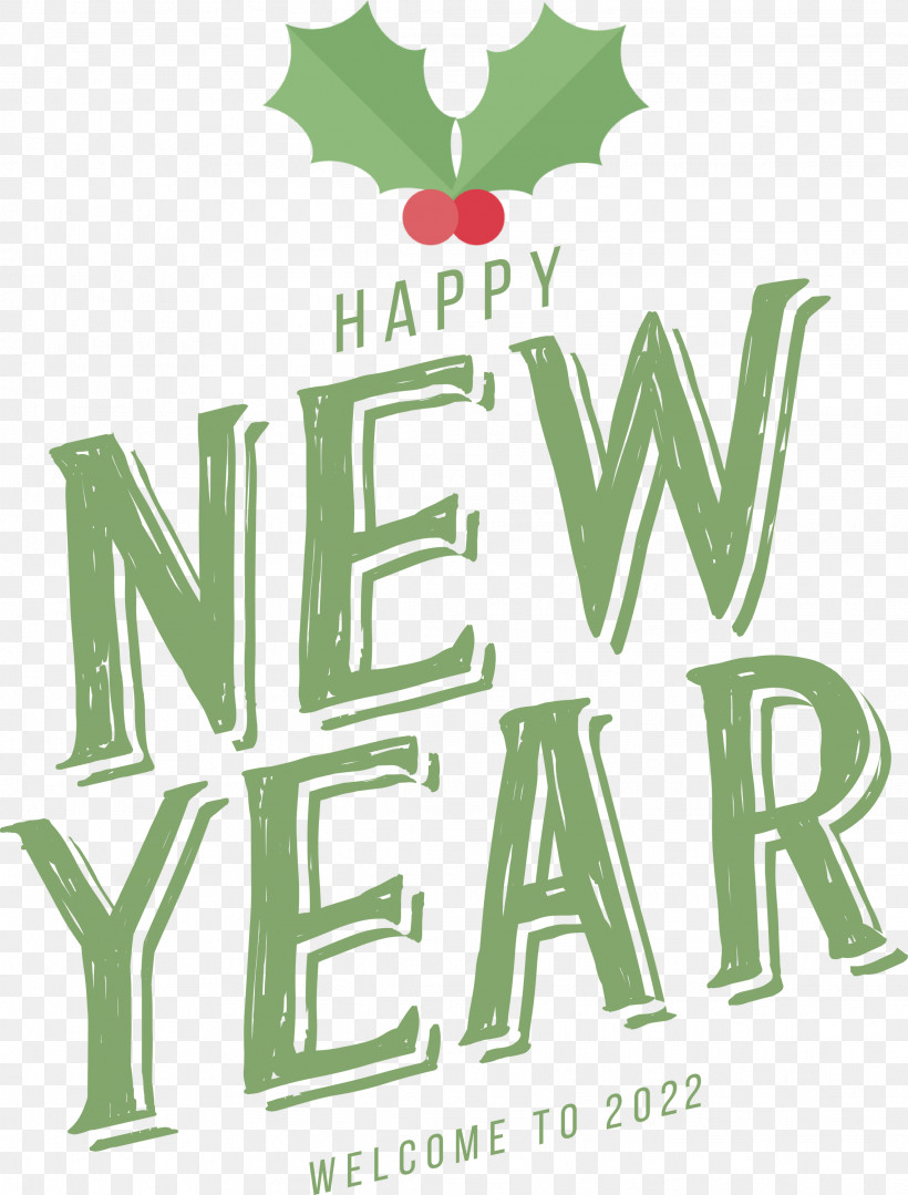 Happy New Year 2022 2022 New Year 2022, PNG, 2278x3000px, Logo, Green, Meter, Tree Download Free
