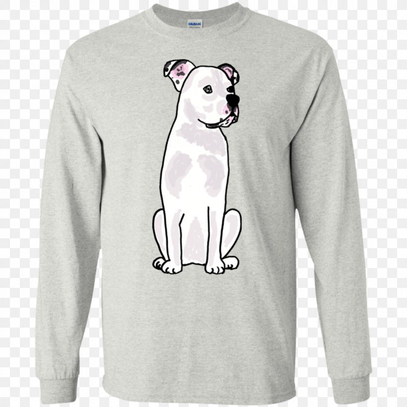 Long-sleeved T-shirt Hoodie Sweater, PNG, 1024x1024px, Tshirt, Bluza, Carnivoran, Clothing, Dog Download Free