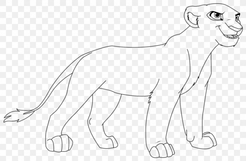 Lion Kiara Kovu Line Art Nala, PNG, 900x590px, Lion, Ahadi, Animal Figure, Arm, Artwork Download Free