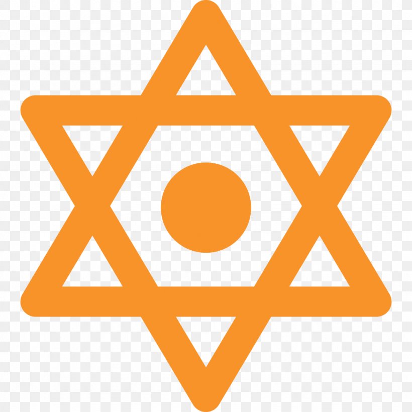 Star Of David Judaism Hexagram Symbol, PNG, 1024x1024px, Star Of David, Area, Brand, Emoji, Hexagram Download Free