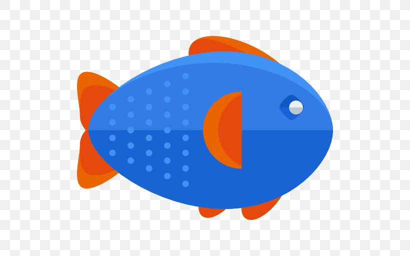 Fish, PNG, 512x512px, Fish, Blue, Cobalt Blue, Electric Blue, Orange Download Free