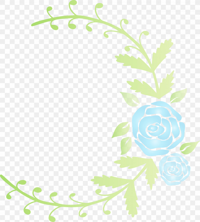 Floral Design, PNG, 2708x3000px, Rose Frame, Circle, Floral Design, Flower, Flower Frame Download Free