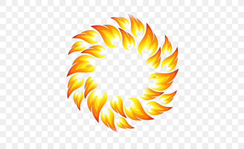Ring Of Fire Circle Clip Art, PNG, 500x500px, Ring Of Fire, Combustion, Fire, Flame, Heat Download Free
