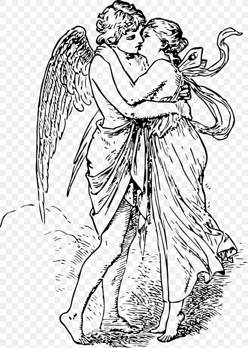 Cupid And Psyche Psyche Revived By Cupids Kiss Eros Greek Mythology