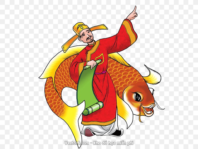 Kitchen God Festival Lunar New Year Vietnamese People, PNG, 555x620px, Kitchen God, Artwork, Culture Of Vietnam, Deity, Fictional Character Download Free