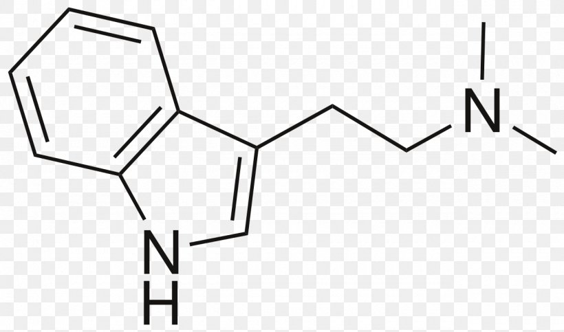 N,N-Dimethyltryptamine Molecule 5-MeO-DMT Psilocin, PNG, 1280x754px, Watercolor, Cartoon, Flower, Frame, Heart Download Free