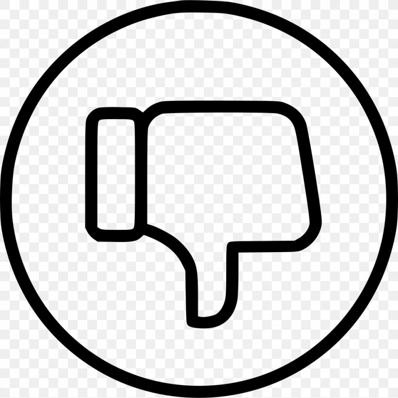 Thumb Signal Drawing Clip Art, PNG, 980x982px, Thumb Signal, Area, Black And White, Button, Drawing Download Free