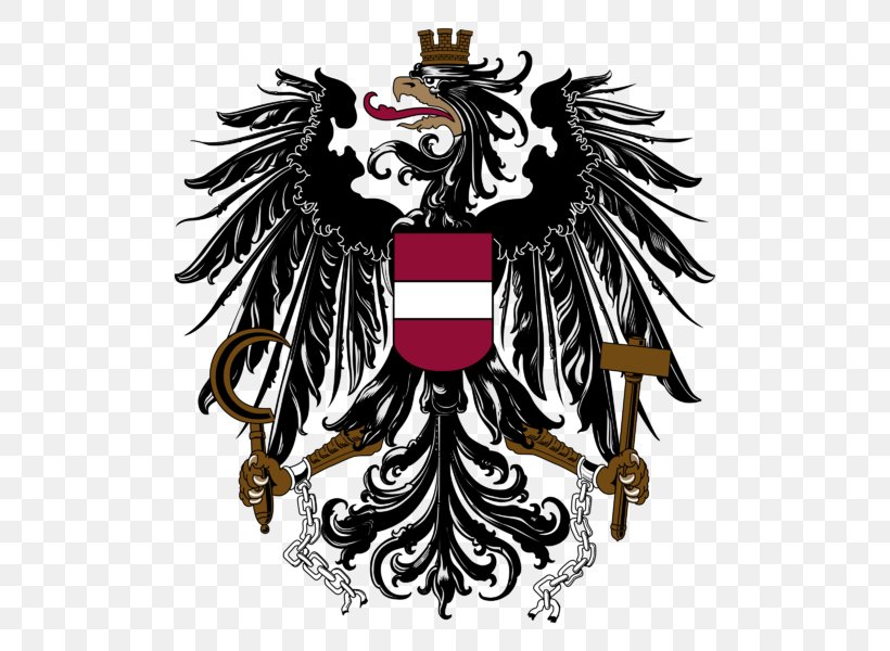 Coat Of Arms Of Austria Vector Graphics Flag Of Austria, PNG, 800x600px, Austria, Bird Of Prey, Clothing, Coat Of Arms, Coat Of Arms Of Armenia Download Free