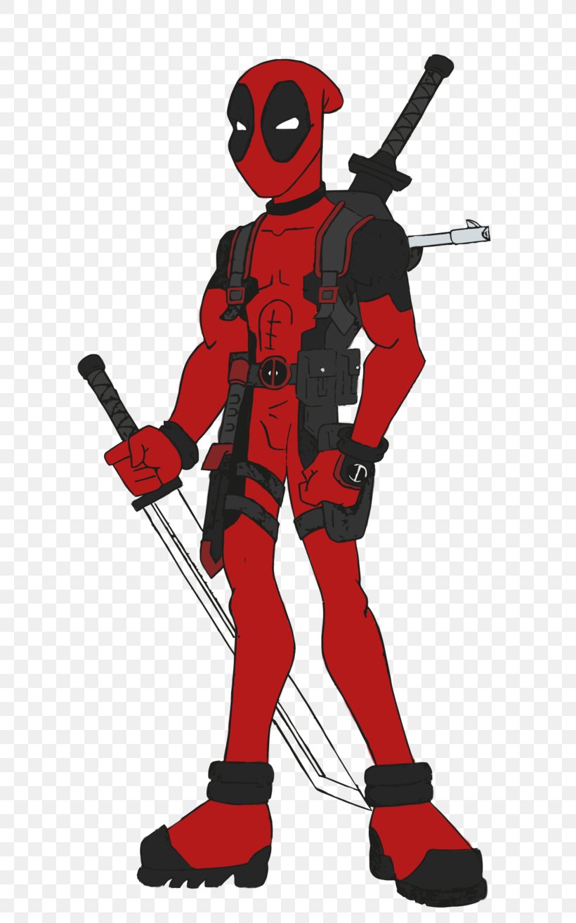 Deadpool Spider-Man Drawing Fan Art, PNG, 607x1315px, Deadpool, Art, Baseball Equipment, Character, Comicfigur Download Free