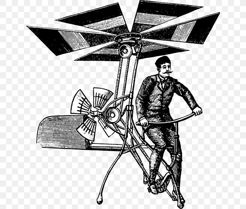 Early Flying Machines Aviation Aircraft, PNG, 648x695px, Early Flying Machines, Aircraft, Art, Aviation, Black And White Download Free